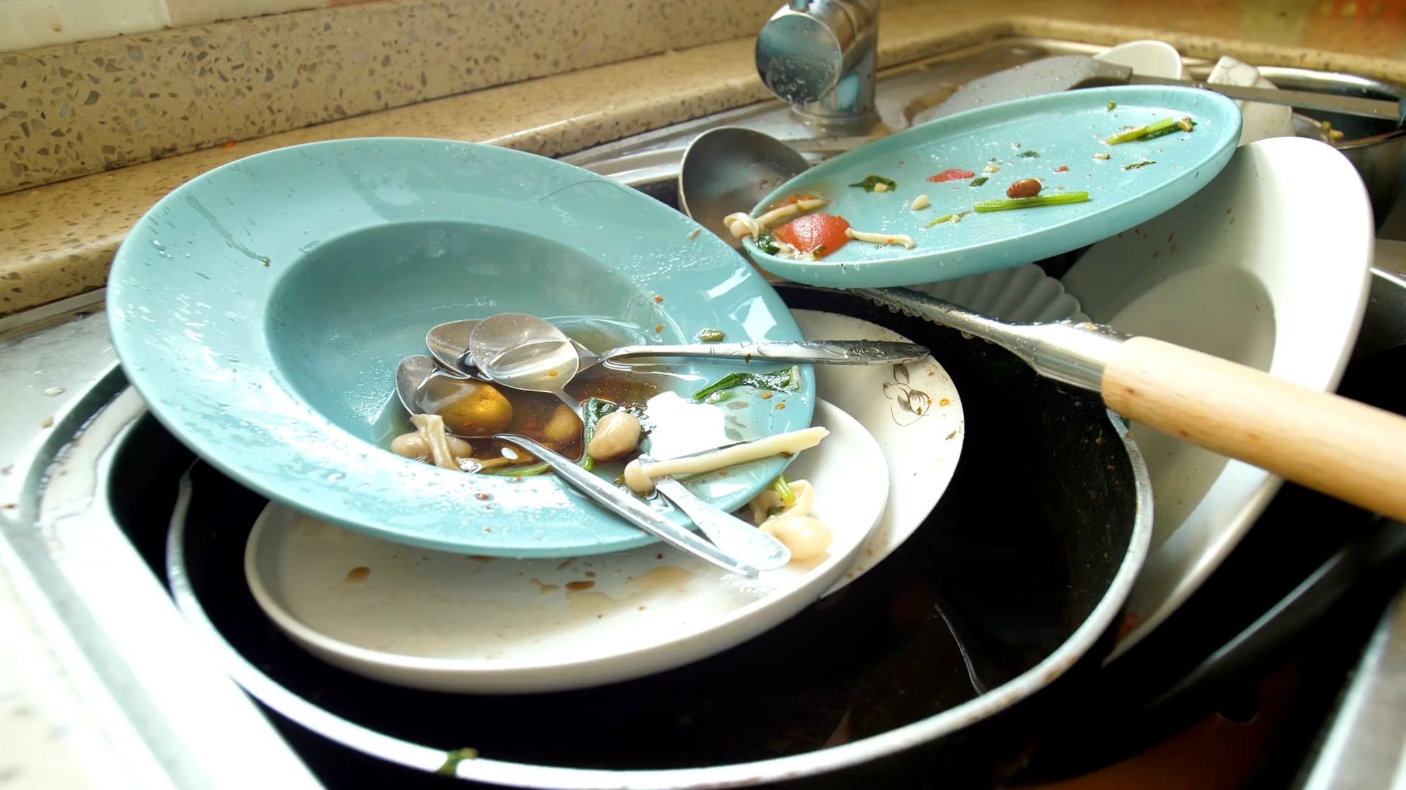 dirty dishes